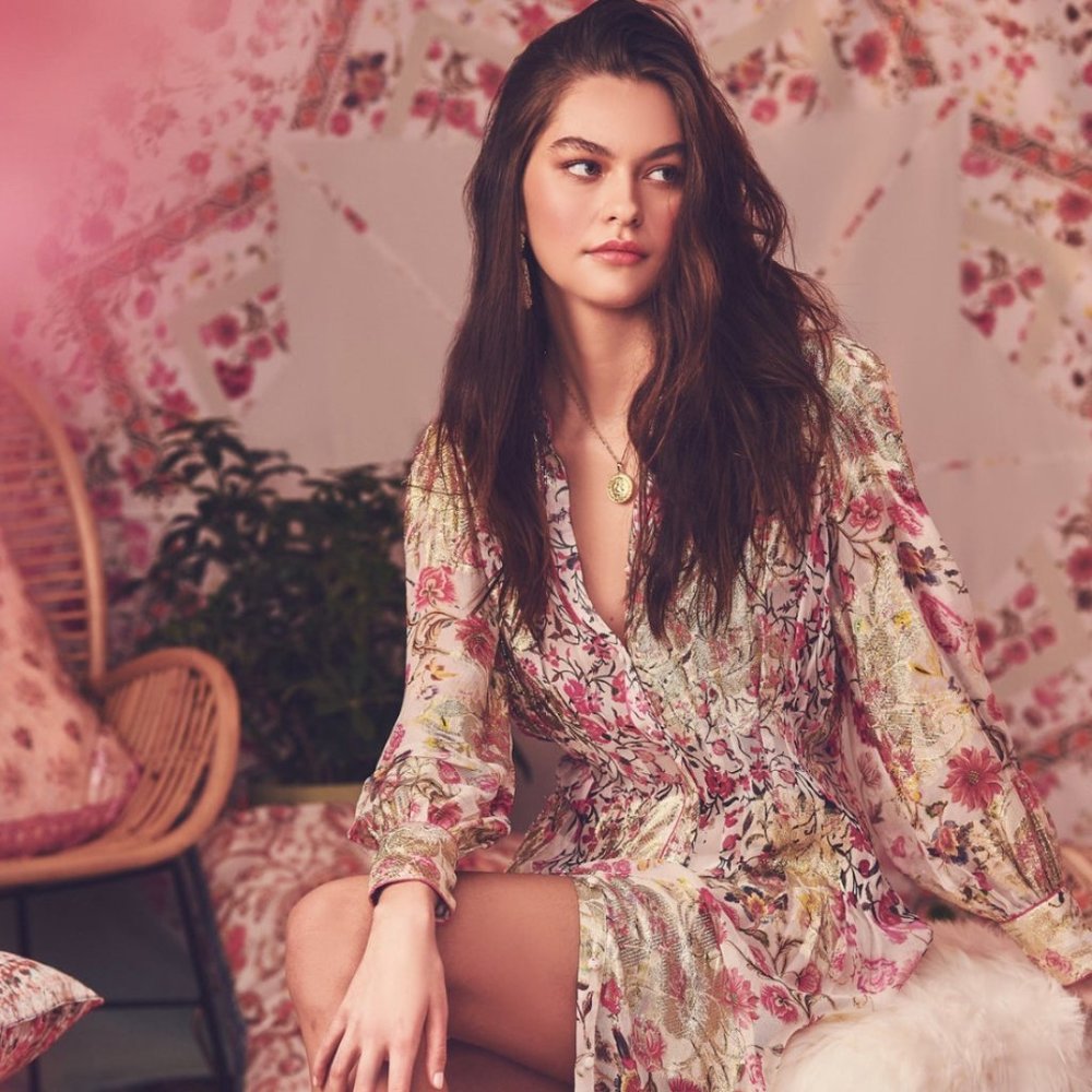 Hemant & Nandita Tara Shirt Dress - Size Small